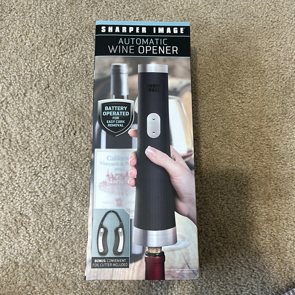 Sharper Image Automatic Wine Opener